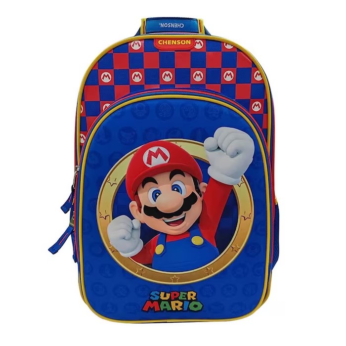 Mochila escolar Mario Bros Chenson Marsh