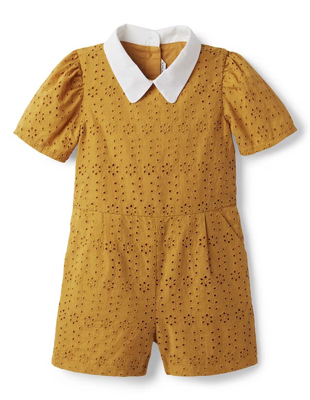 Jumpsuit Janie and Jack de algodón para niña