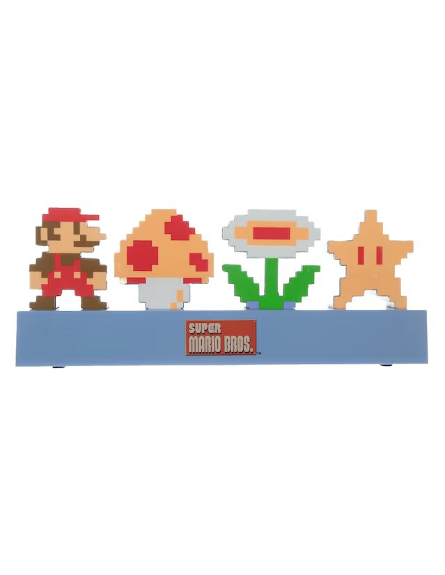 Lámpara de mesa Mario Bros