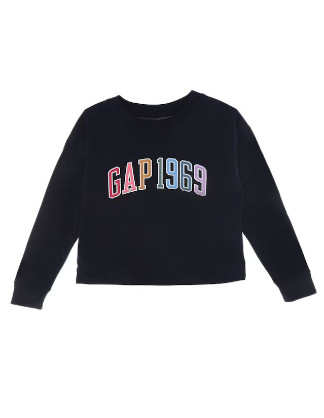 Playera manga larga para niña