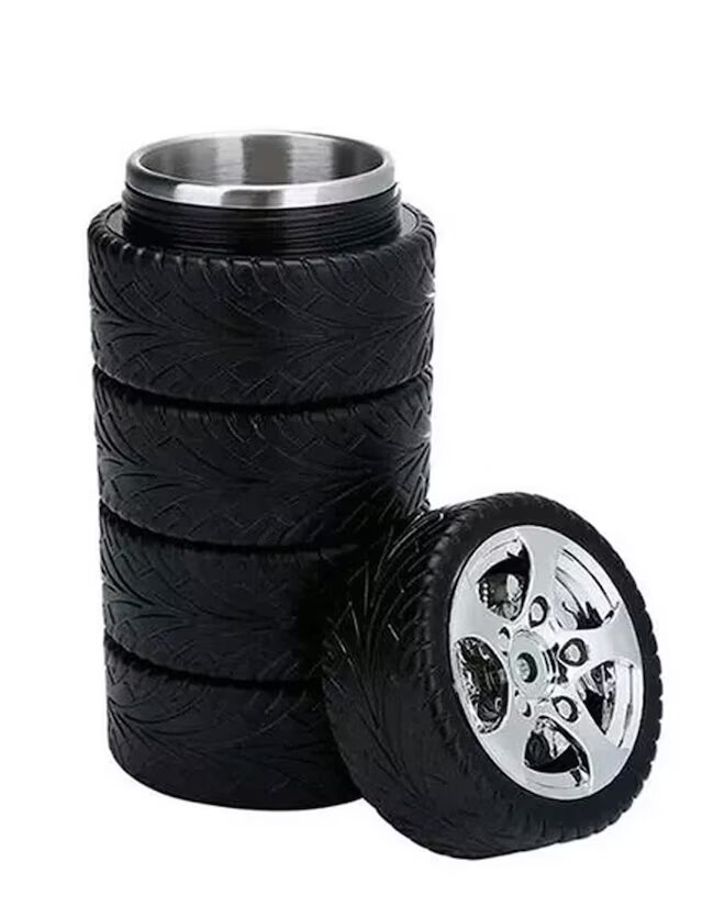 Termo Happy Ware de acero inoxidable con tapa rosca 300 ml